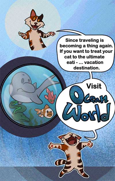 Holiday Poster: Ad 2 Ocean World!